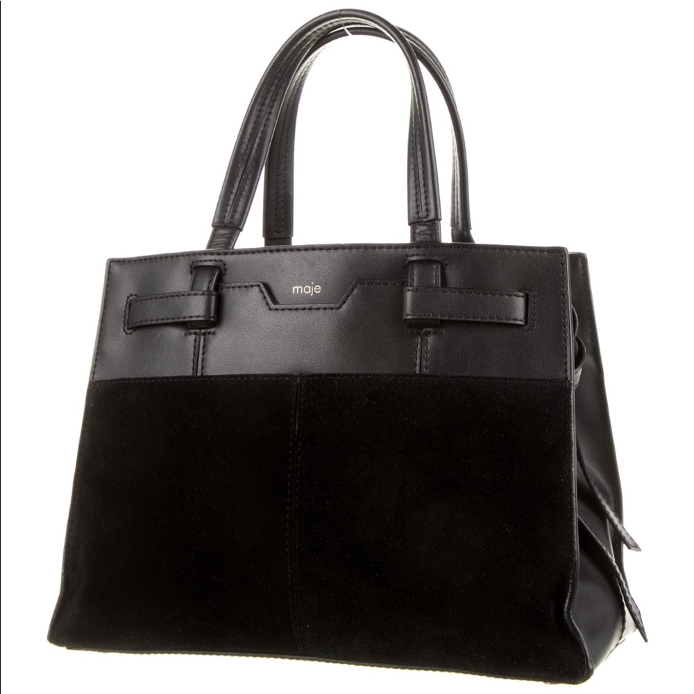 Maje Top Handle Bag